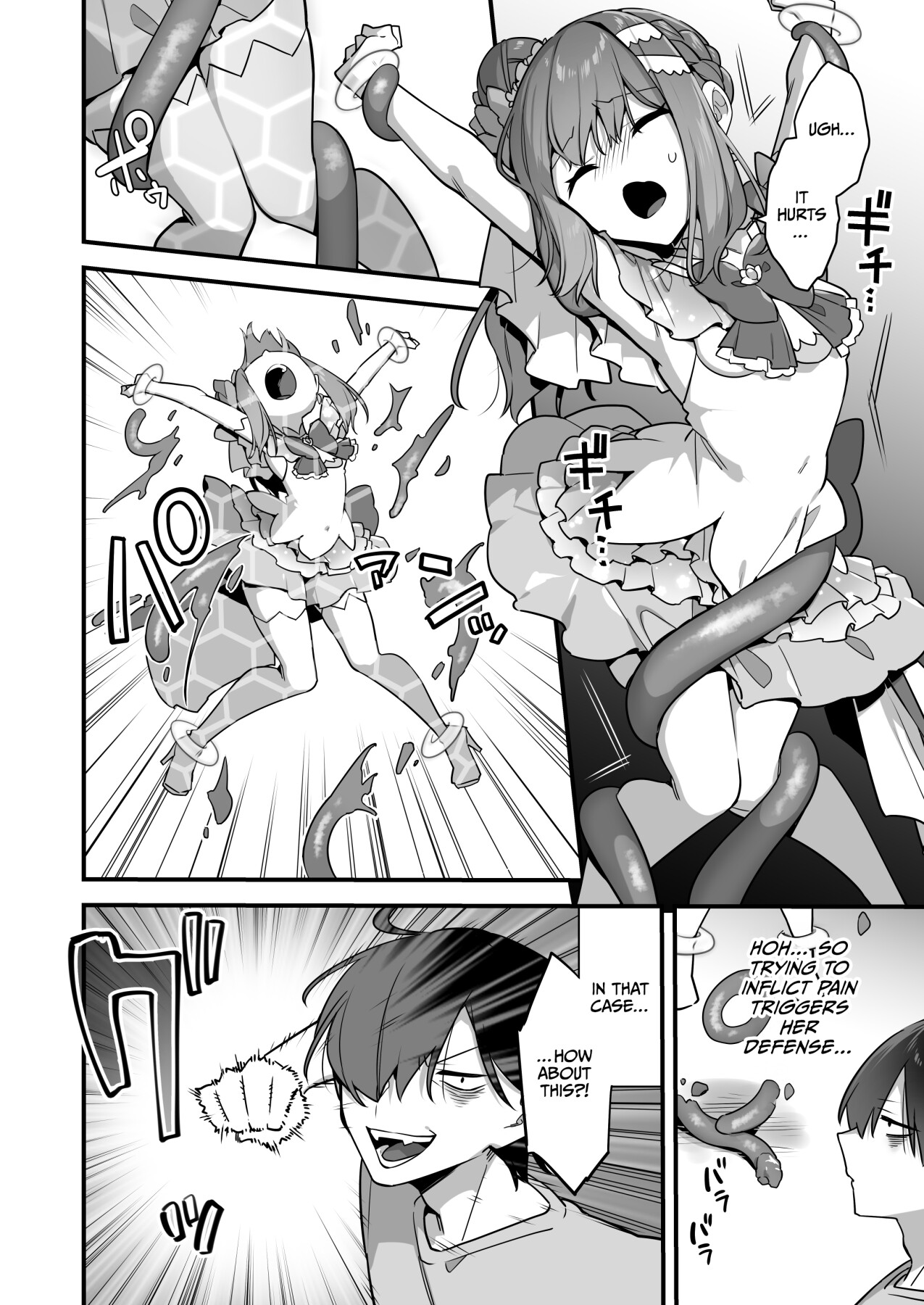Hentai Manga Comic-Since I became a pawn of evil... I'll disgrace the magical girl 3-Read-48